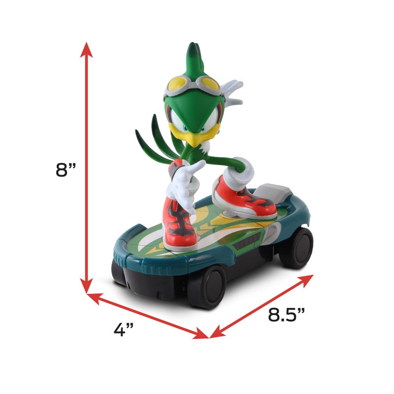 NKOK Sonic Free Rider R/C Skateboard - Jet, The Hawk; Full Function 2.4 GHz Radio Control with Turbo Boost; Cool Tricks and Stunts; Ages 6+ - Image 3